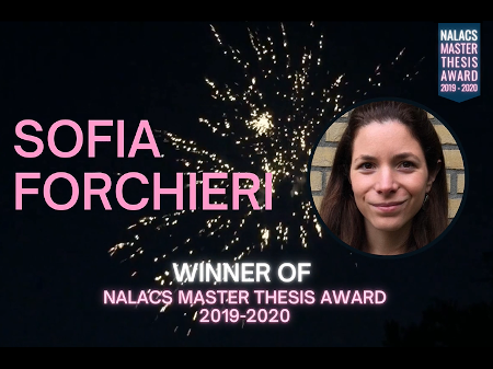 Sofía Forchieri wint de Nalacs scriptieprijs 2019-2020