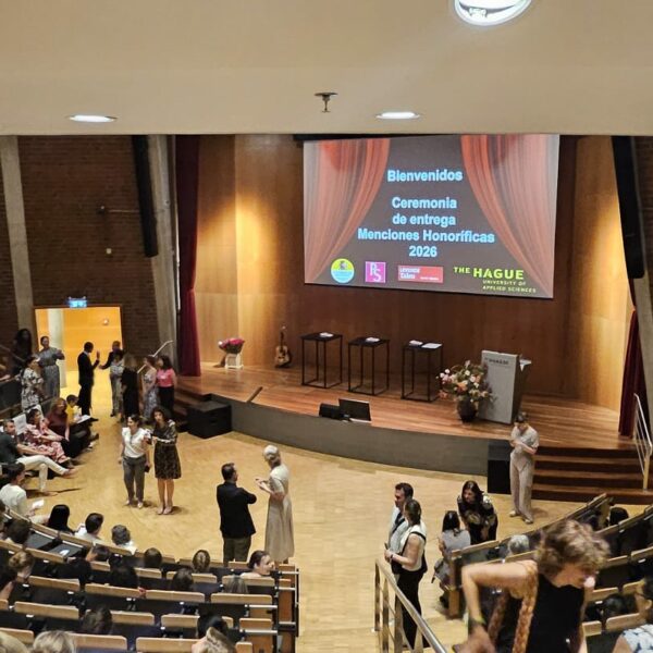 Ceremonie Eervolle Vermeldingen excellente leerlingen Spaans en 1e toekenning prijs Docent Ambassadeur Spaans 2026